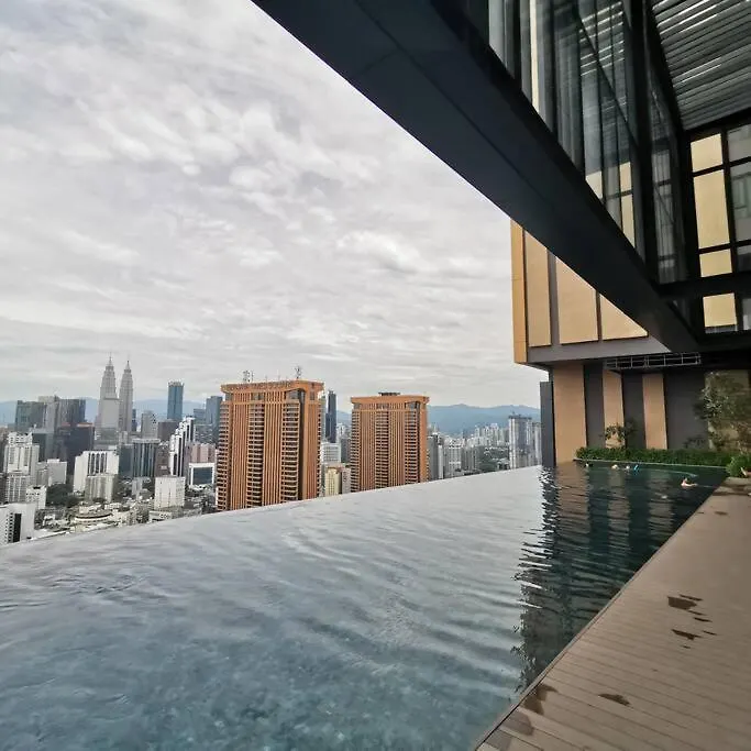 Bukitbintang-Klcc-Pavilion-2-12Pax-Infinitypool-Netflix-Balcony-Superfastinternet Kuala Lumpur Apartmán